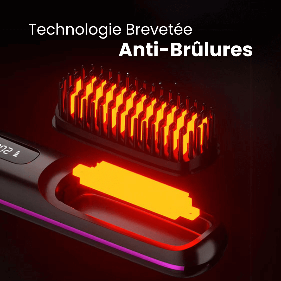 Brosse Lissante Sans Fil Camellia™