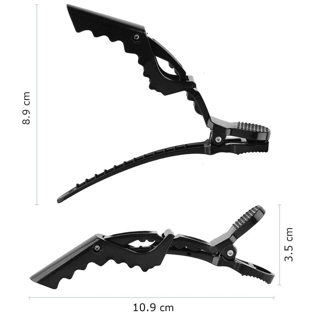 Pinces à Cheveux Crocodile - Lot de 6